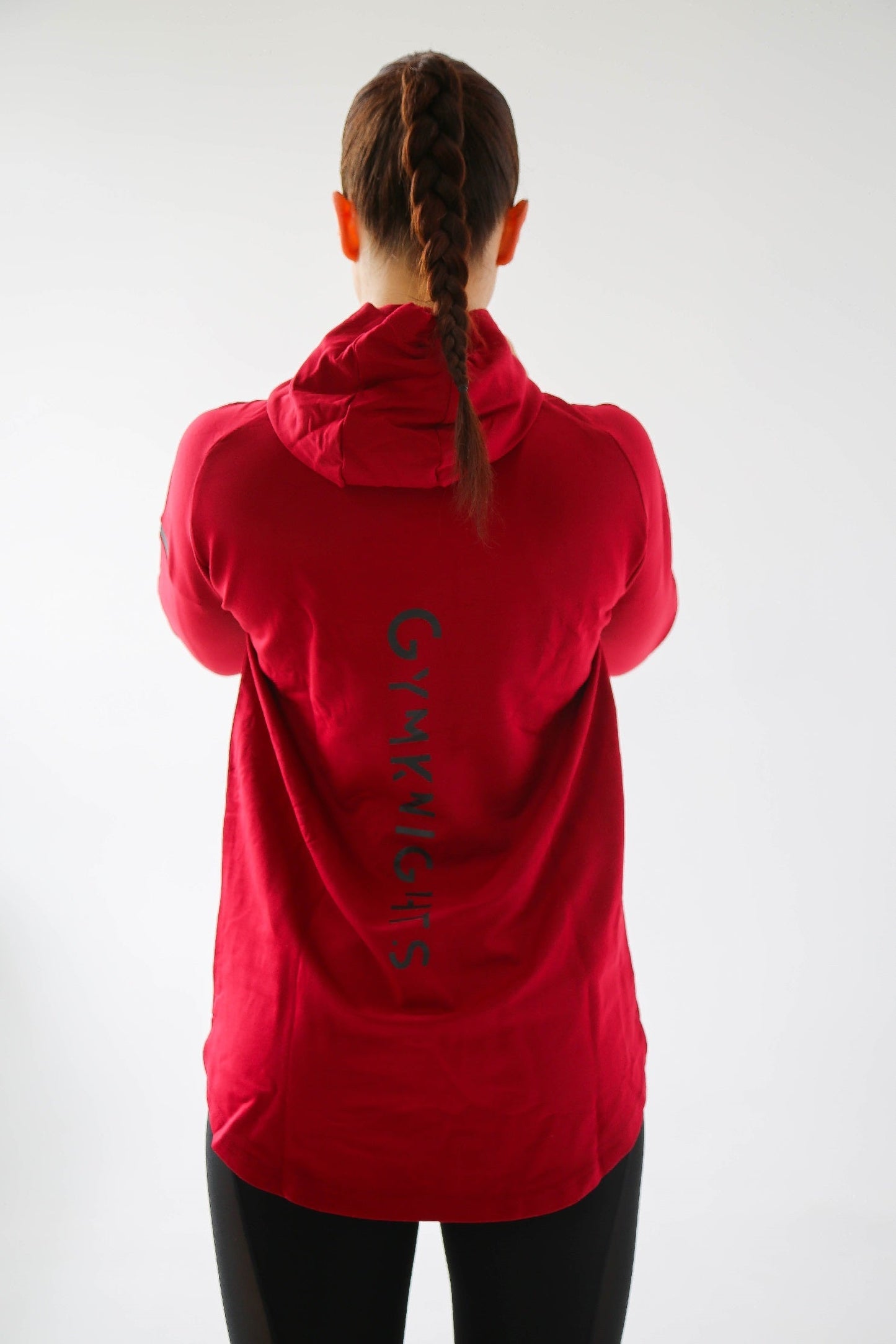 Gymknights „Power Red“ Hoodie – Heavyweight Fleece – Signature Look