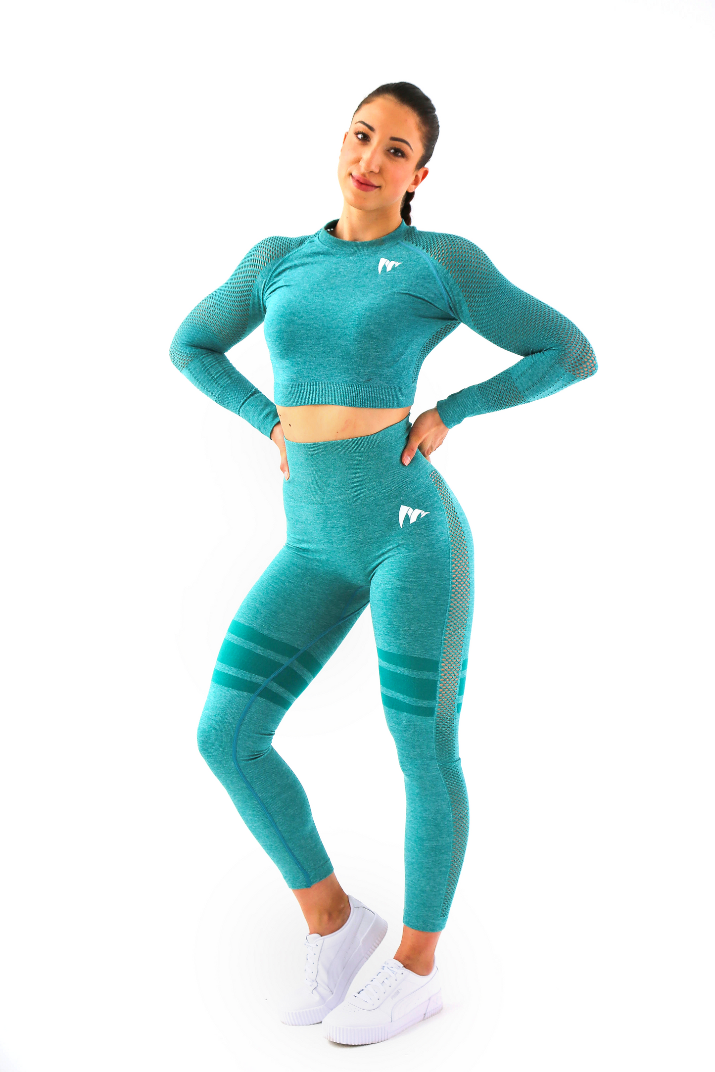 Gymknights „Second Skin“ Seamless Crop Top – High-Performance Compression