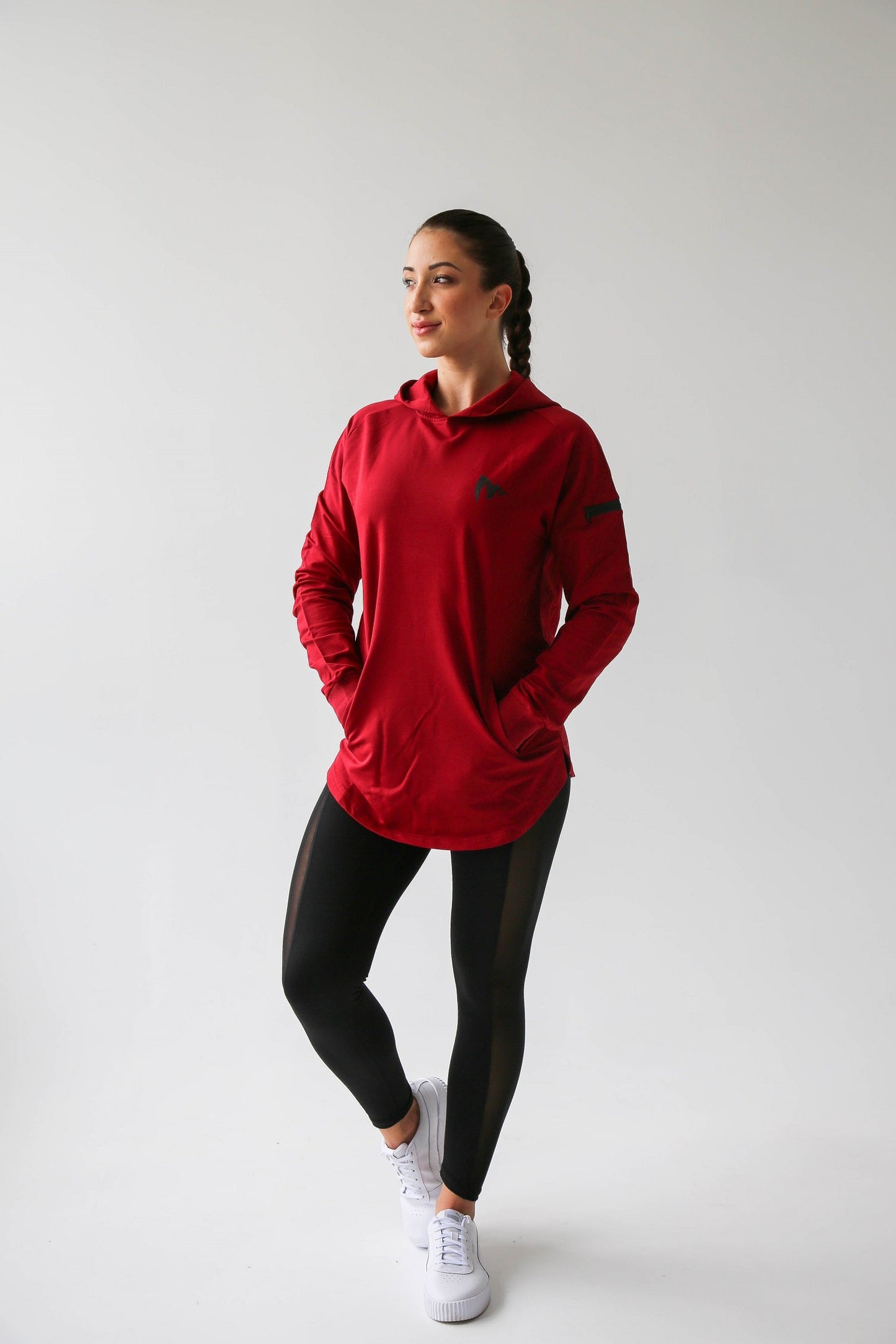 Gymknights „Power Red“ Hoodie – Heavyweight Fleece – Signature Look