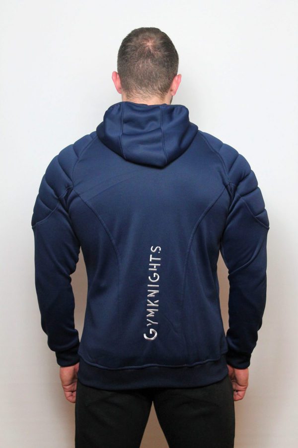Gymknights „Armor Fleece“ Kapuzenjacke – Padded Shoulders & Thermal Pro