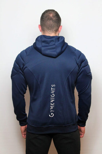 Gymknights „Armor Fleece“ Kapuzenjacke – Padded Shoulders & Thermal Pro